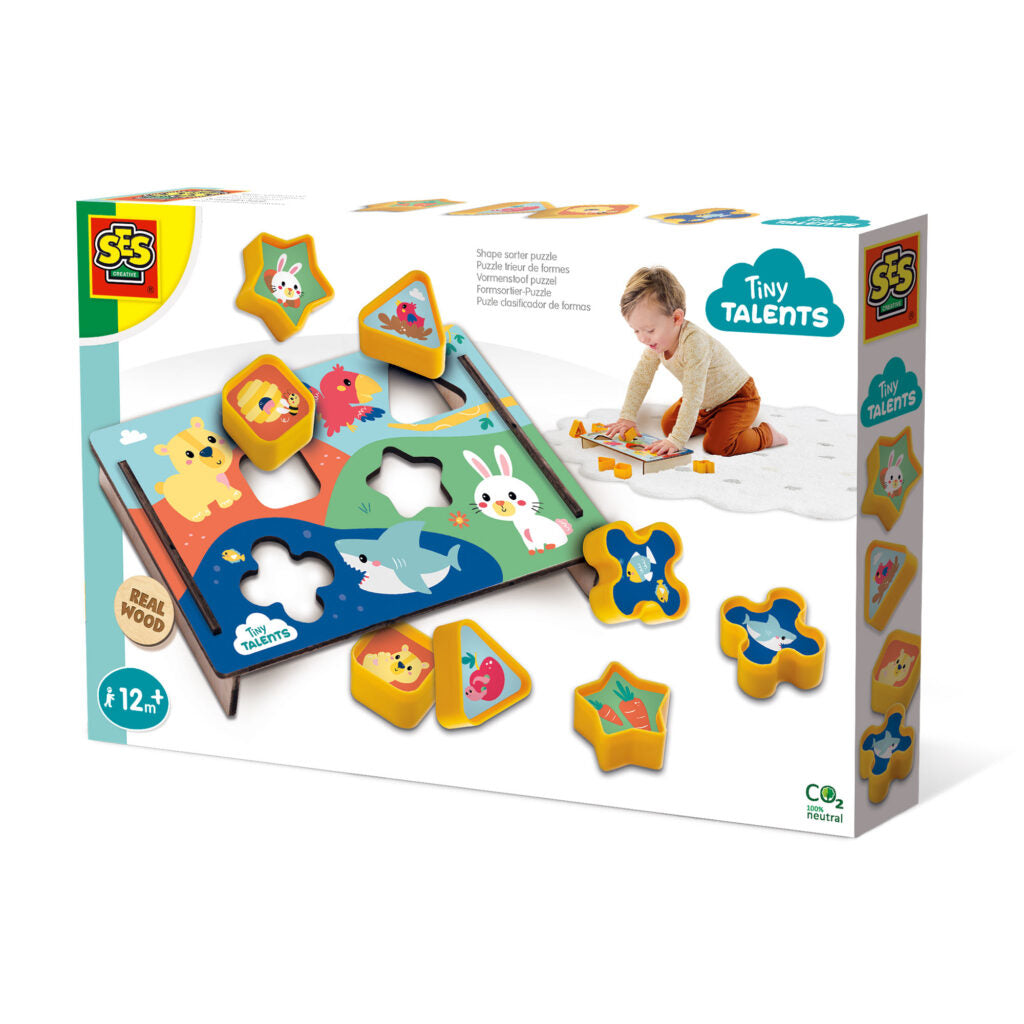 Puzzle sorter kształtów