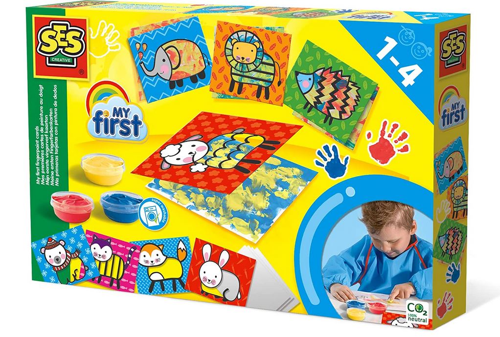 SES My first Farby maluj palcami+obraz.14415 44159