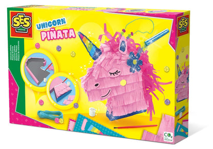 Kreatywna zabawa pinata jednorożec
