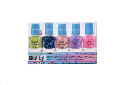CREATE IT! lakier do paznokci confetti 5-pak 84159