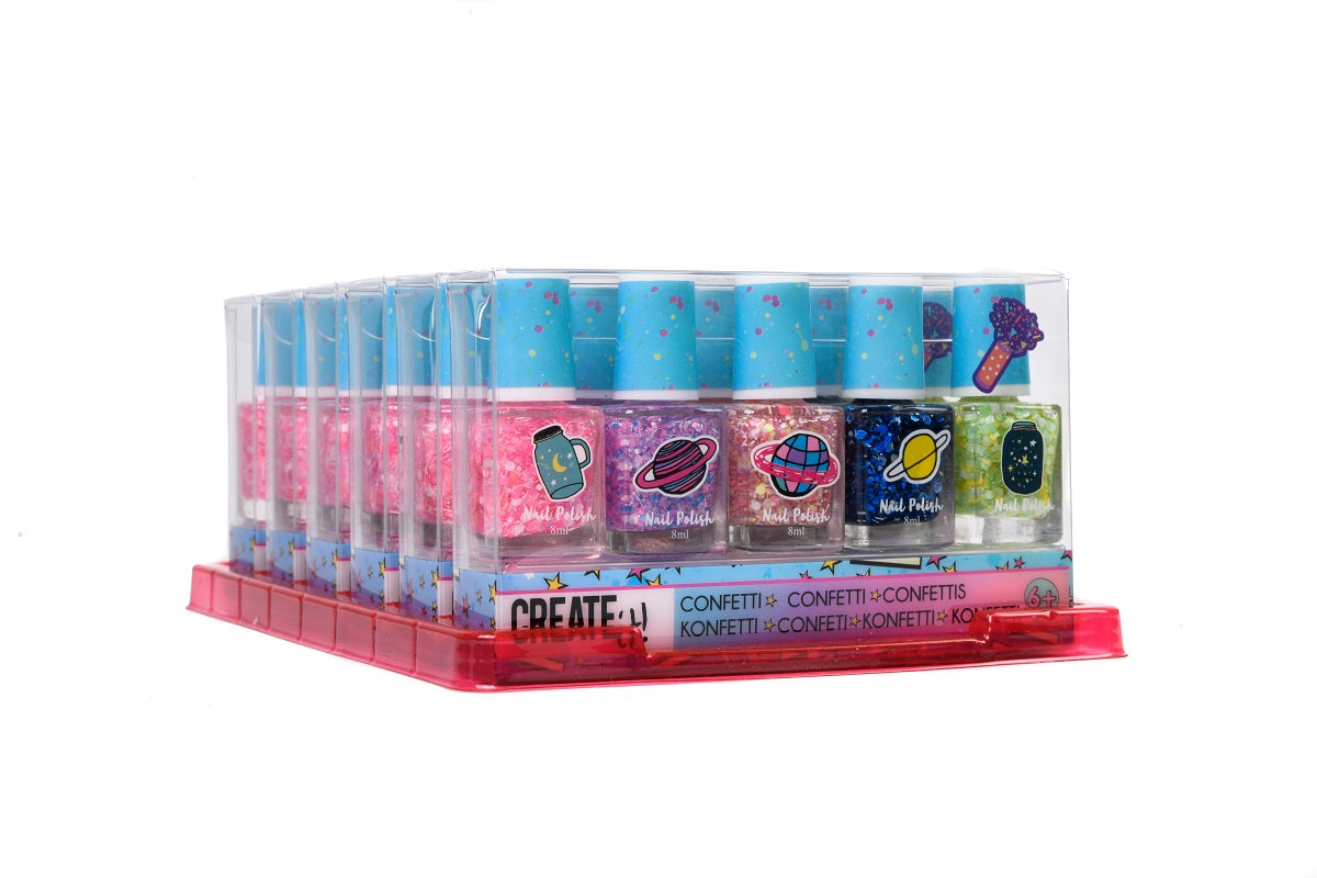 CREATE IT! lakier do paznokci confetti 5-pak 84159