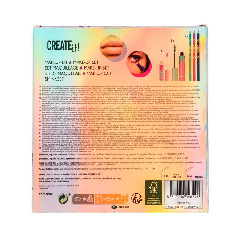 CREATE IT! zestaw make-up + tuba 84187 /6