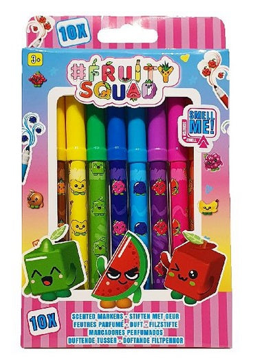 Fruity squad pachnące pisaki 10 szt