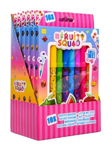 Fruity squad pachnące pisaki 10 szt