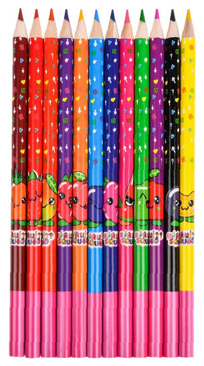 FRUITYSQUAD pachnące kredki 12szt FS60355 03559