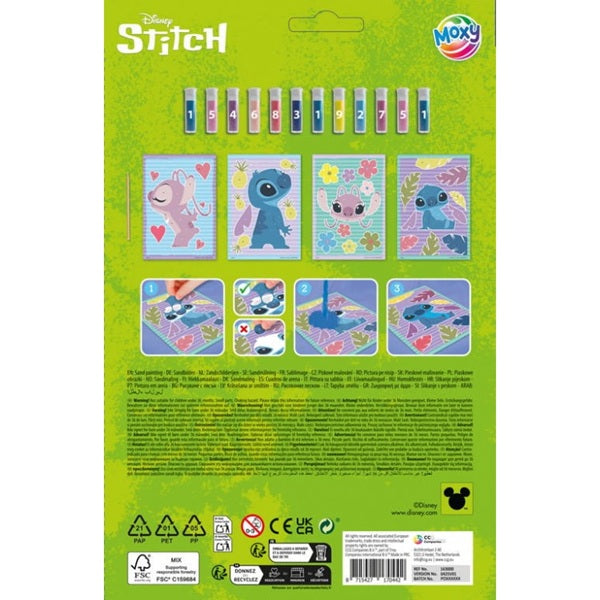 CCG piaskowa malow Stitch 4kart+12tub 163000 70442