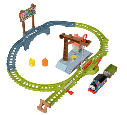 Fisher-price tomek i przyjaciele dostawa farby zestaw z torem