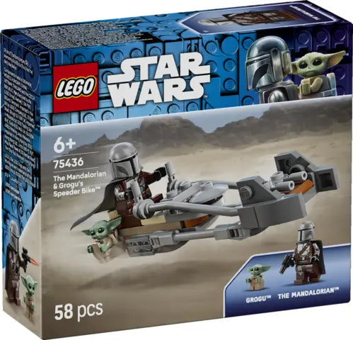 Lego Star Wars - Śmigacz Mandalorianina i Grogu