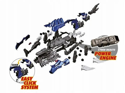 Model do składania cyber beasts hydro fang 56 elementów