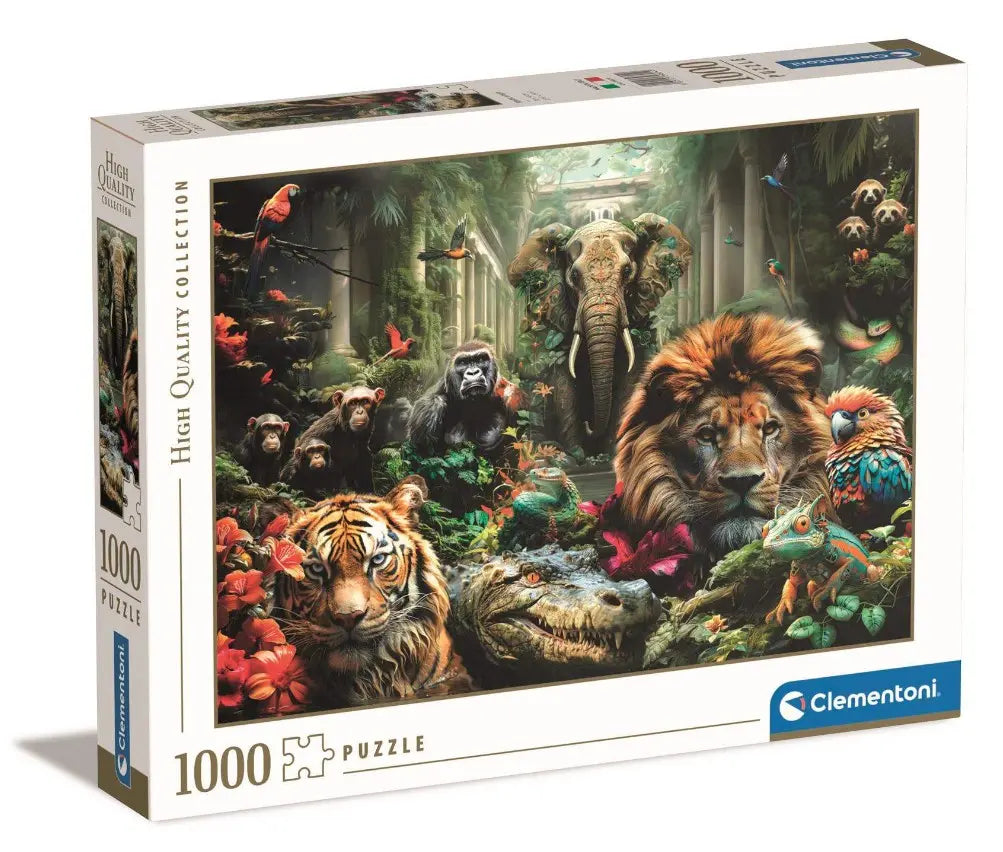 Puzzle 1000 elementów hq mystic jungle