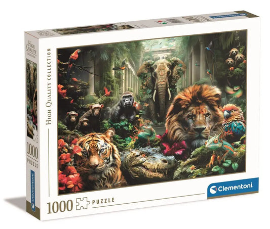 Puzzle 1000 elementów hq mystic jungle