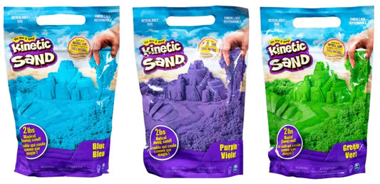 Kinetic Sand, kolorowy piasek - mix