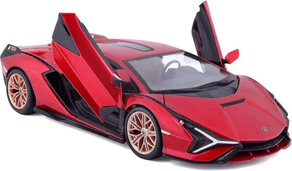 BBU 1:24 Lamborghini Sian FKP37 Red 21099RD 02702