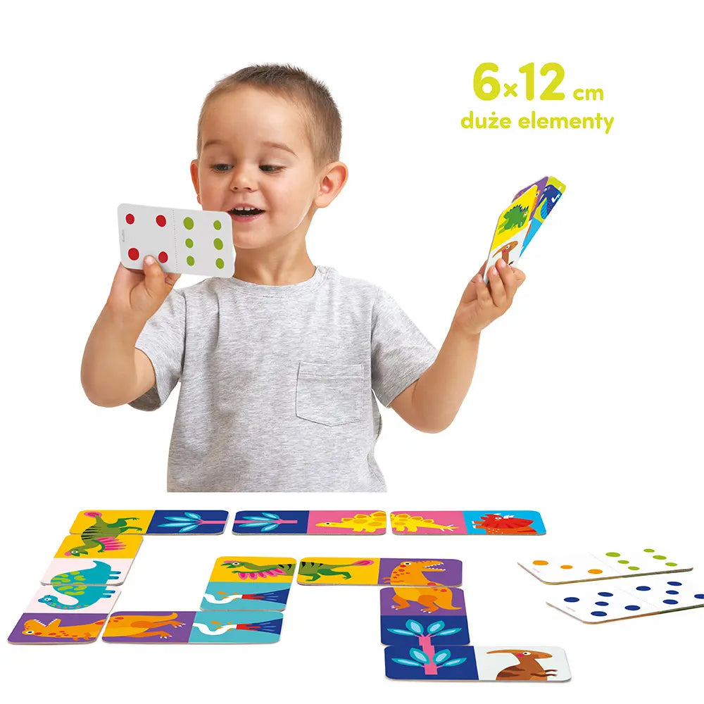 CzuCzu domino Dinozaury 2+