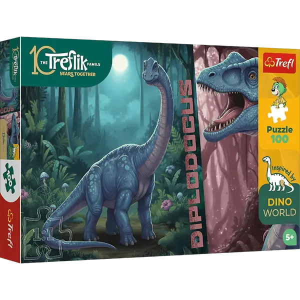 PUZZLE 100 InspiredByDinoWorld Diplodocus 16579