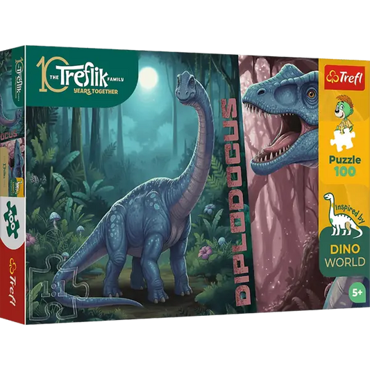 PUZZLE 100 InspiredByDinoWorld Diplodocus 16579