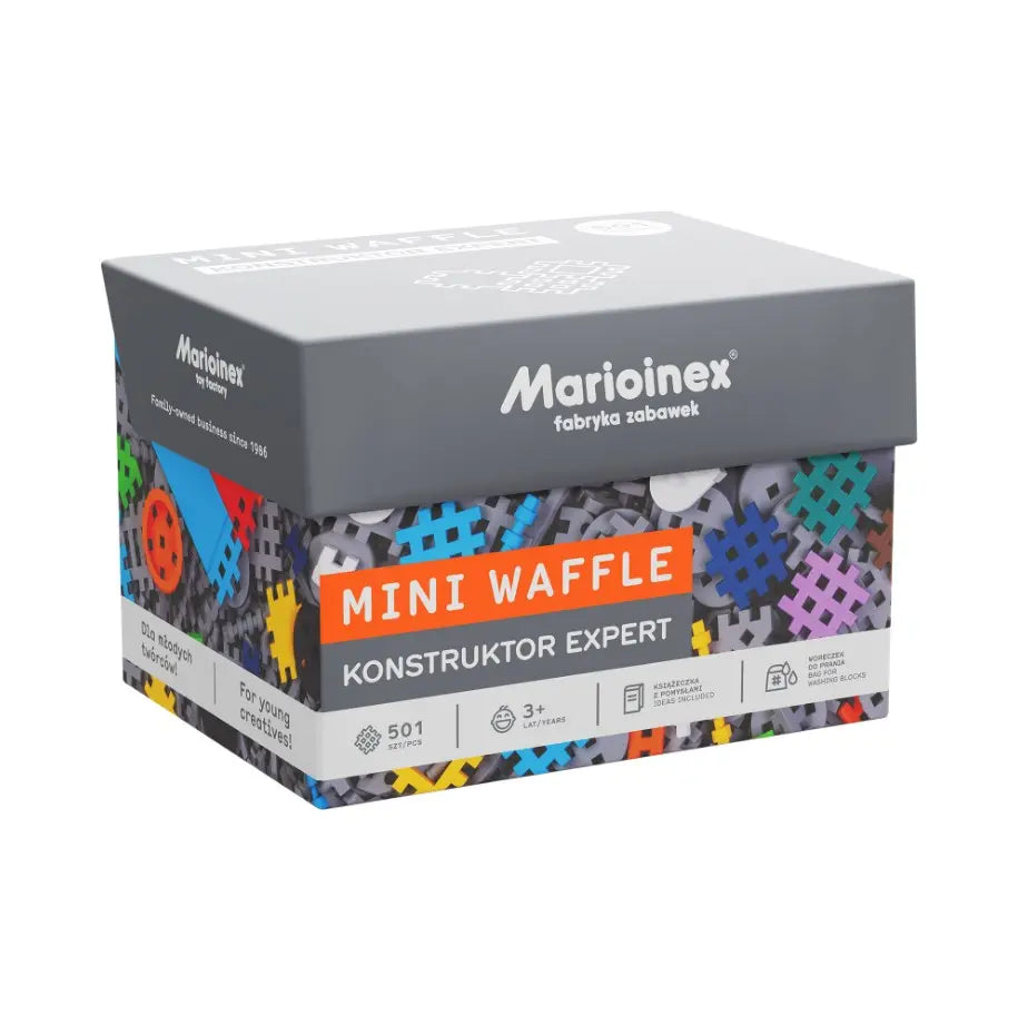 Klocki wafle mini expert 501 elementów