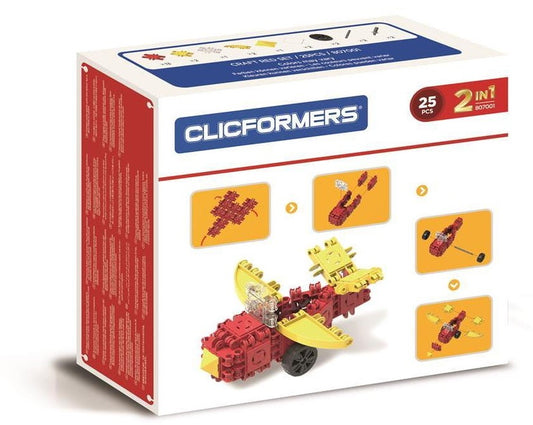 CLICS Clicformers Craft set red 25el 35650