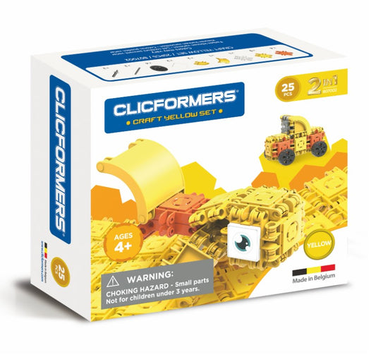 CLICS Clicformers Craft set yellow 25el 35667