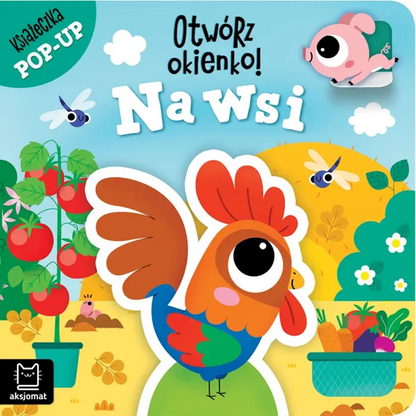 Otwórz okienko! na wsi książeczka pop-up