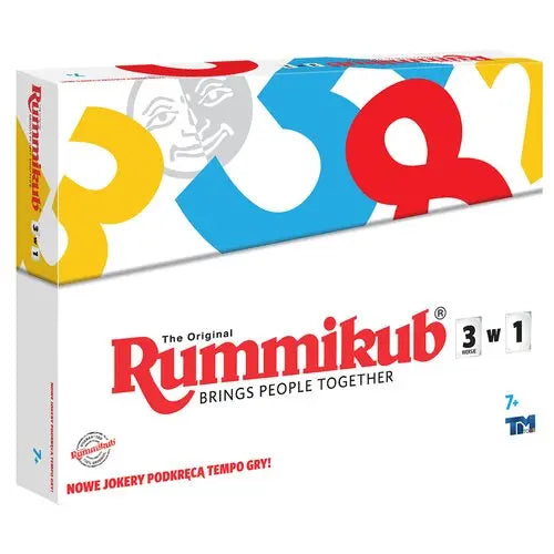 Gra rummikub 3w1