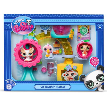 Zestaw figurek littlest pet shop fabryka zabawy