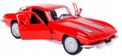 Model chevrolet corvette stingray 1963 czerwony