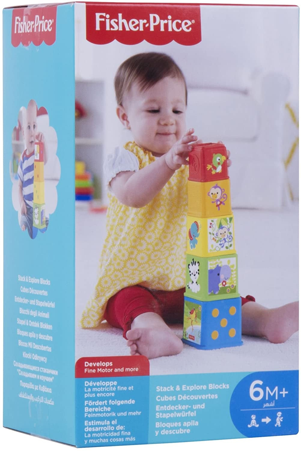 Fisher Price klocki odkrywcy CDC52