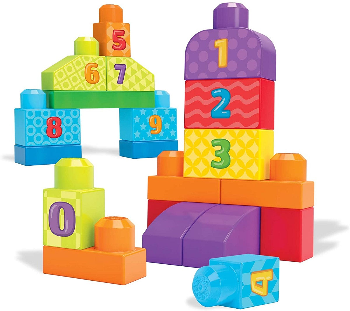 MEGA BLOKS First Builders Liczymy 1-2-3!  DLH85 /4