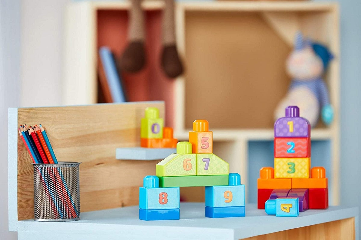 MEGA BLOKS First Builders Liczymy 1-2-3!  DLH85 /4