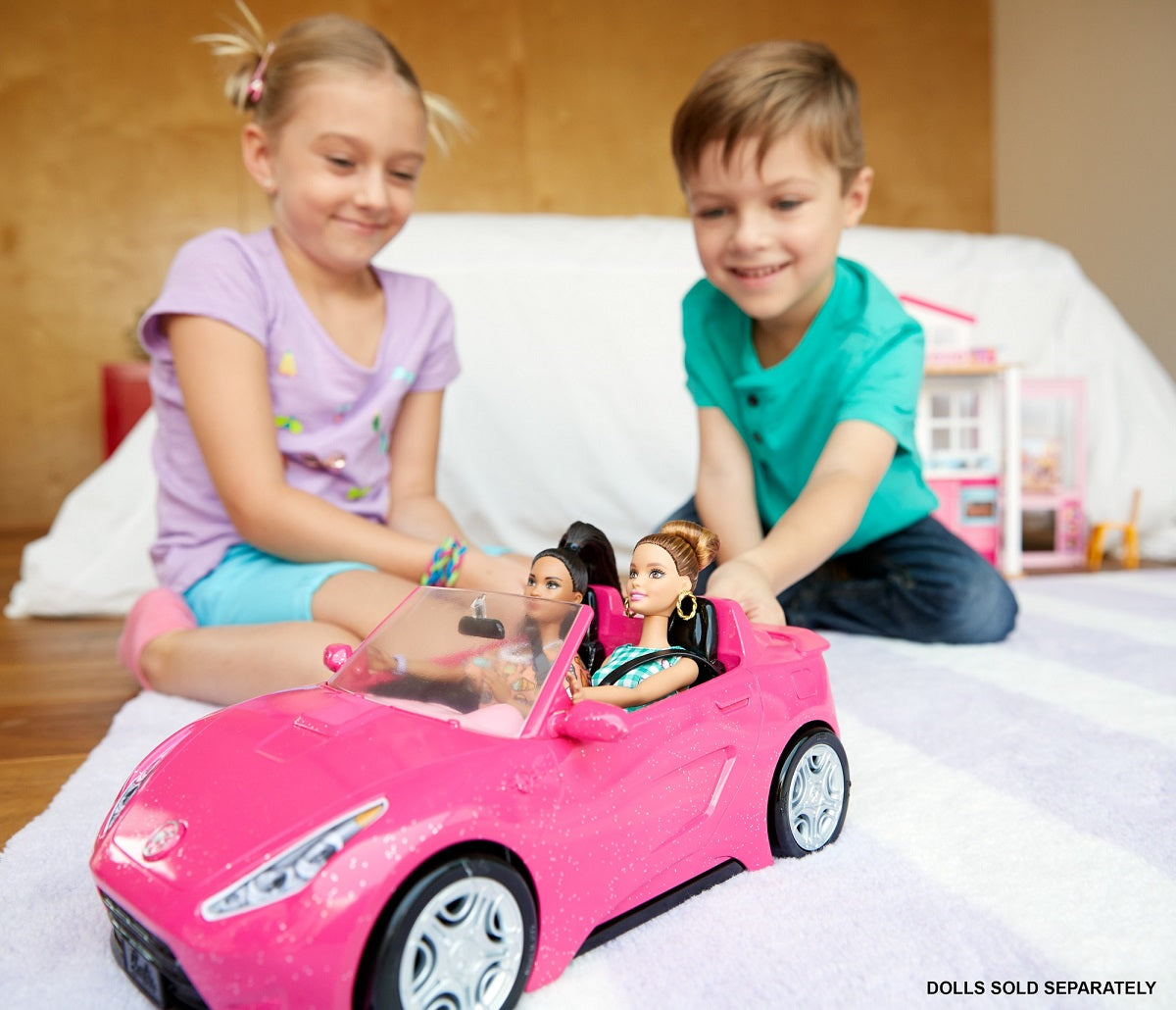 Barbie różowy kabriolet DVX59 /2