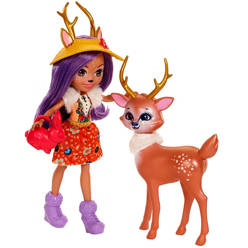Barbie Enchantimals 2 lalki+2 zwierzątka FDG01 /3
