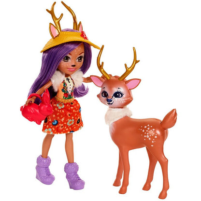 Barbie Enchantimals 2 lalki+2 zwierzątka FDG01 /3