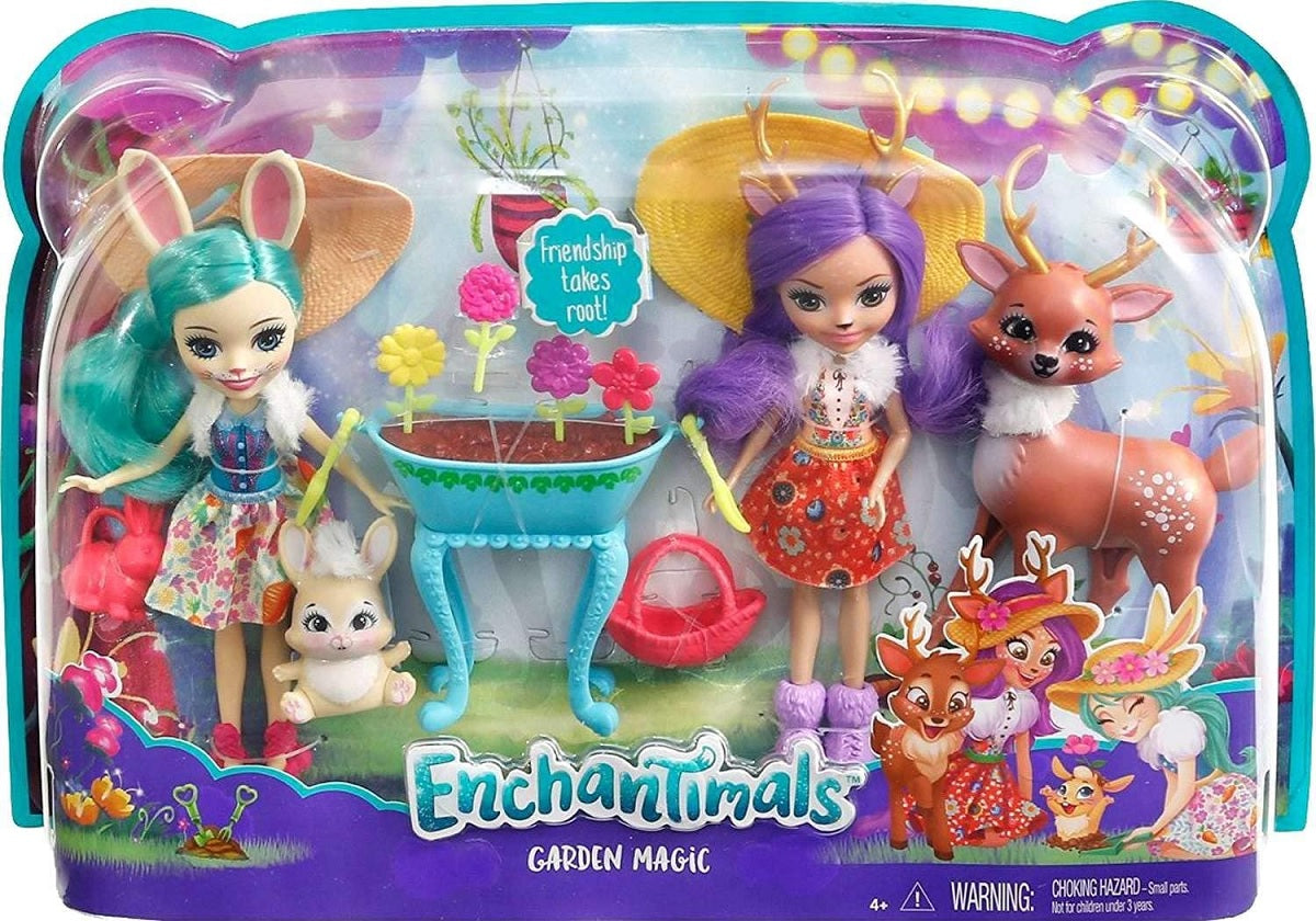 Barbie Enchantimals 2 lalki+2 zwierzątka FDG01 /3