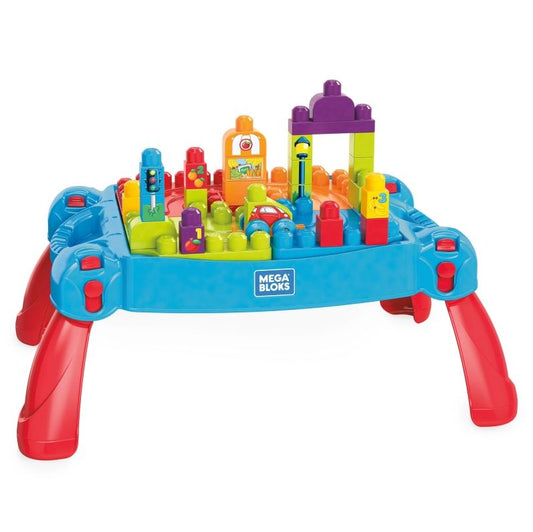 MEGA BLOKS stolik z klock.Buduj i ucz się FGV05 /2
