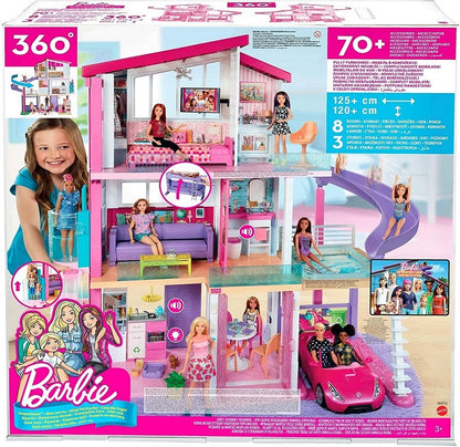 Barbie domek światła i dźwięki FHY73