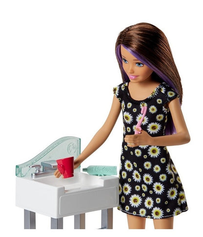 Barbie Skipper Opiekunka zestaw+lalka FJB01