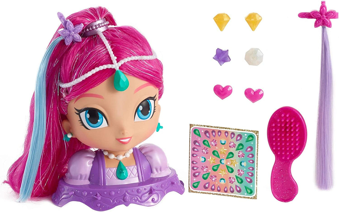 FP Shimmer&Shine głowa do stylizacji FLV03 /2