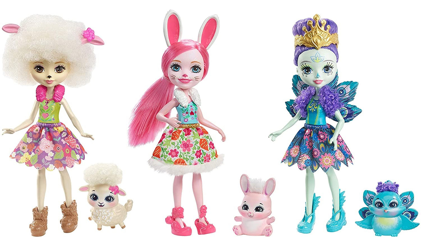 Barbie Enchantimals 3-pak lalek FMG18 /4