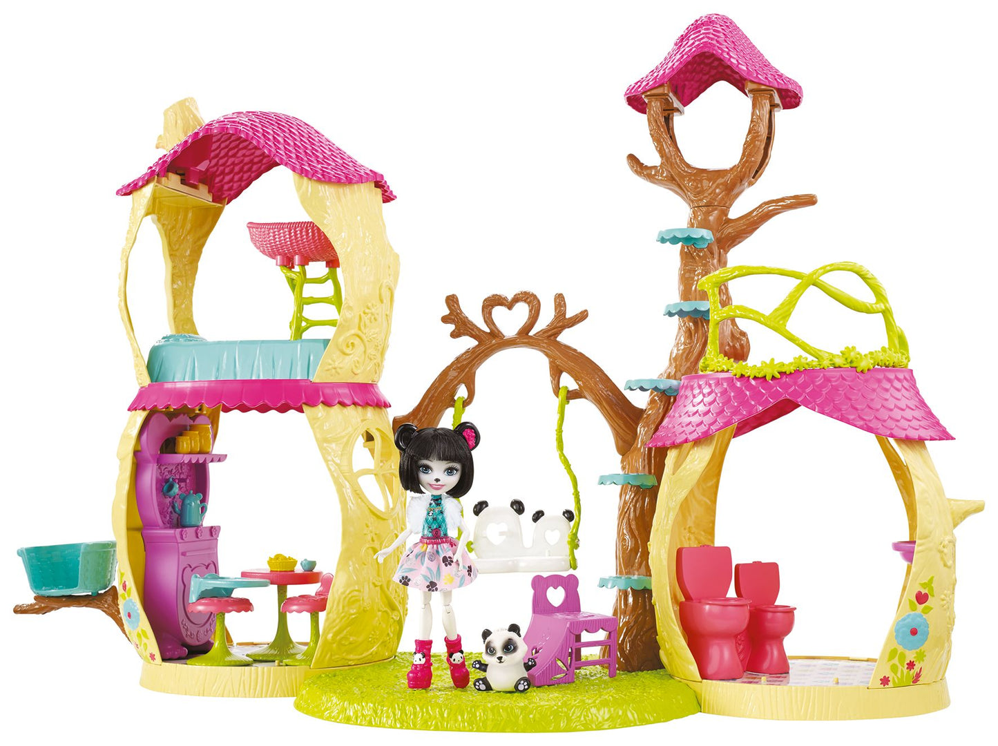 Barbie Enchantimals zestaw Leśny domek FNM92 /2