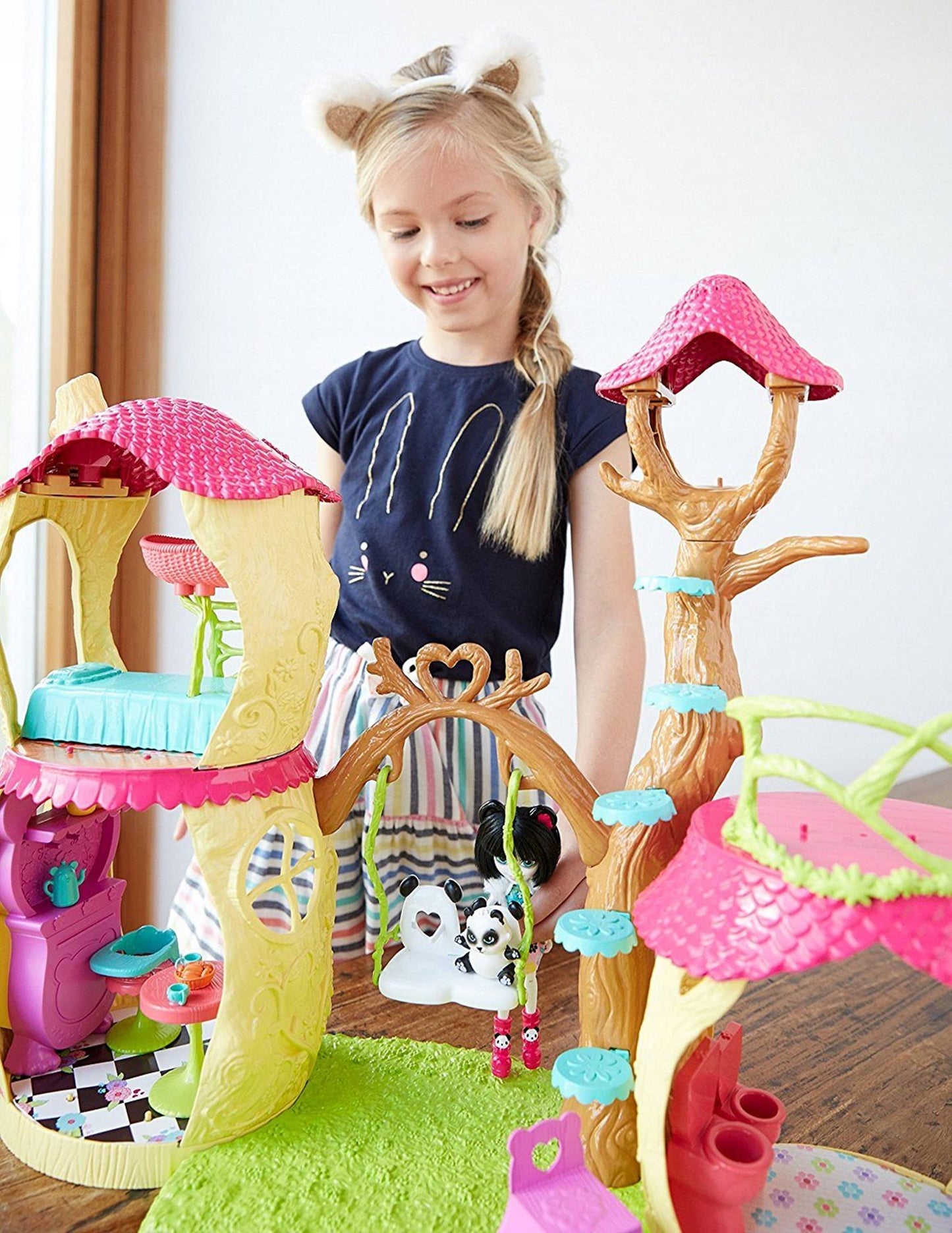 Barbie Enchantimals zestaw Leśny domek FNM92 /2