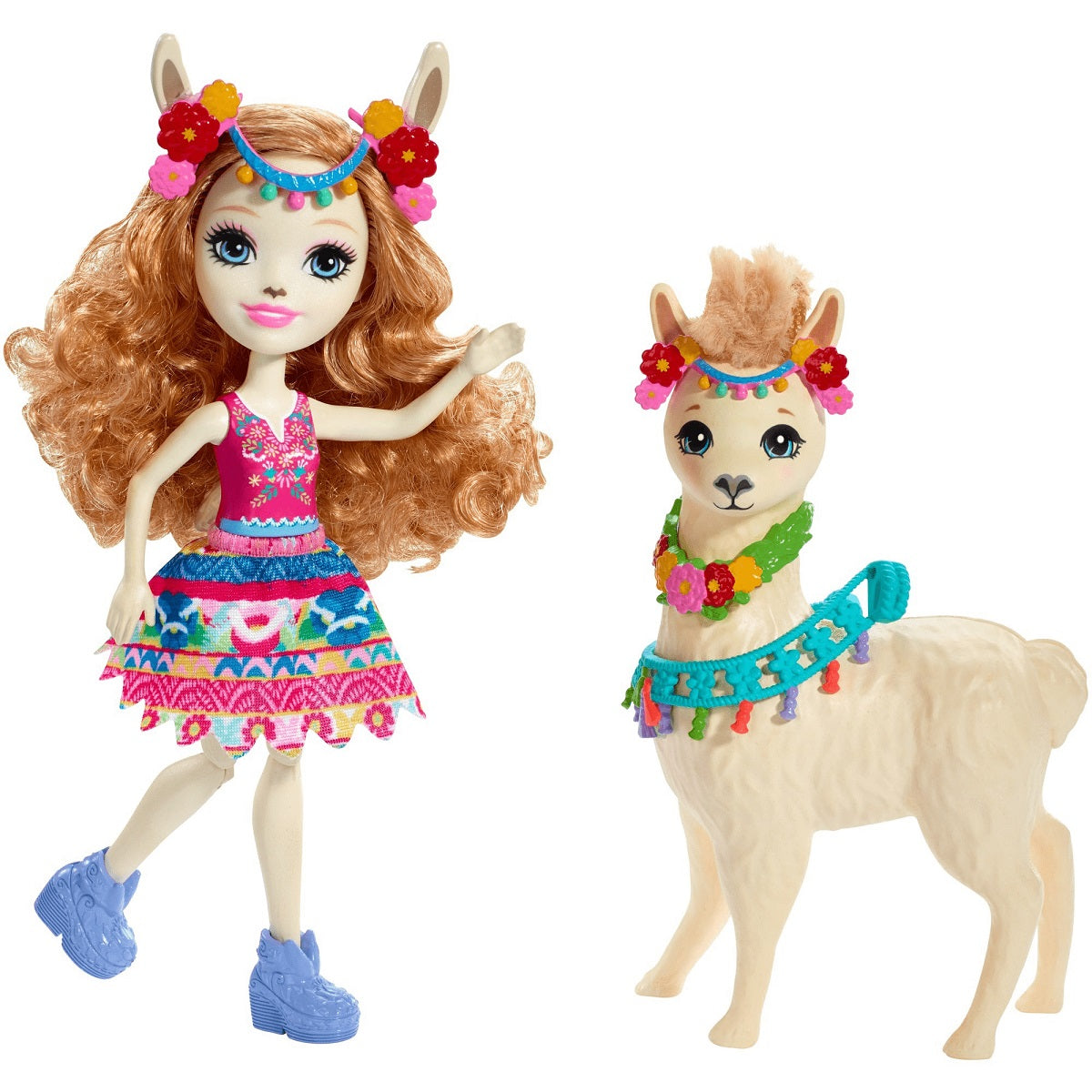Barbie Enchantimals lalka+ lama FRH42 FKY72