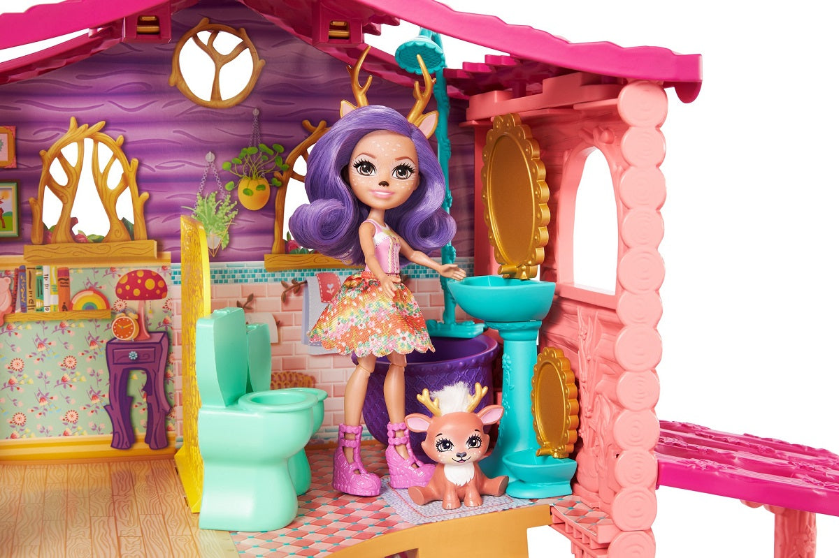 Barbie Enchantimals domek jelonków FRH50 /2