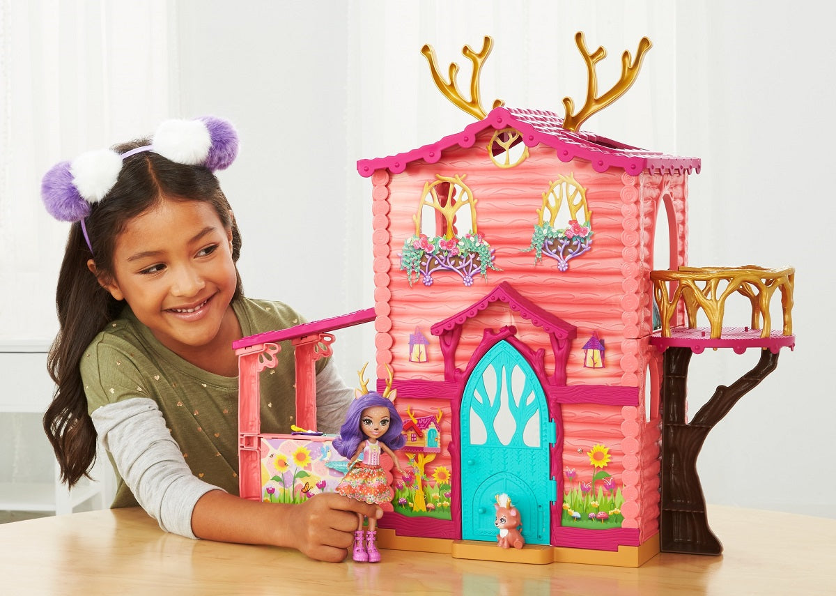 Barbie Enchantimals domek jelonków FRH50 /2