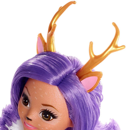 Barbie Enchantimals duża lalka+zwierz FRH54 FRH51