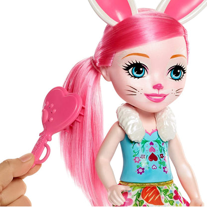 Barbie Enchantimals duża lalka+zwierz FRH52 FRH51