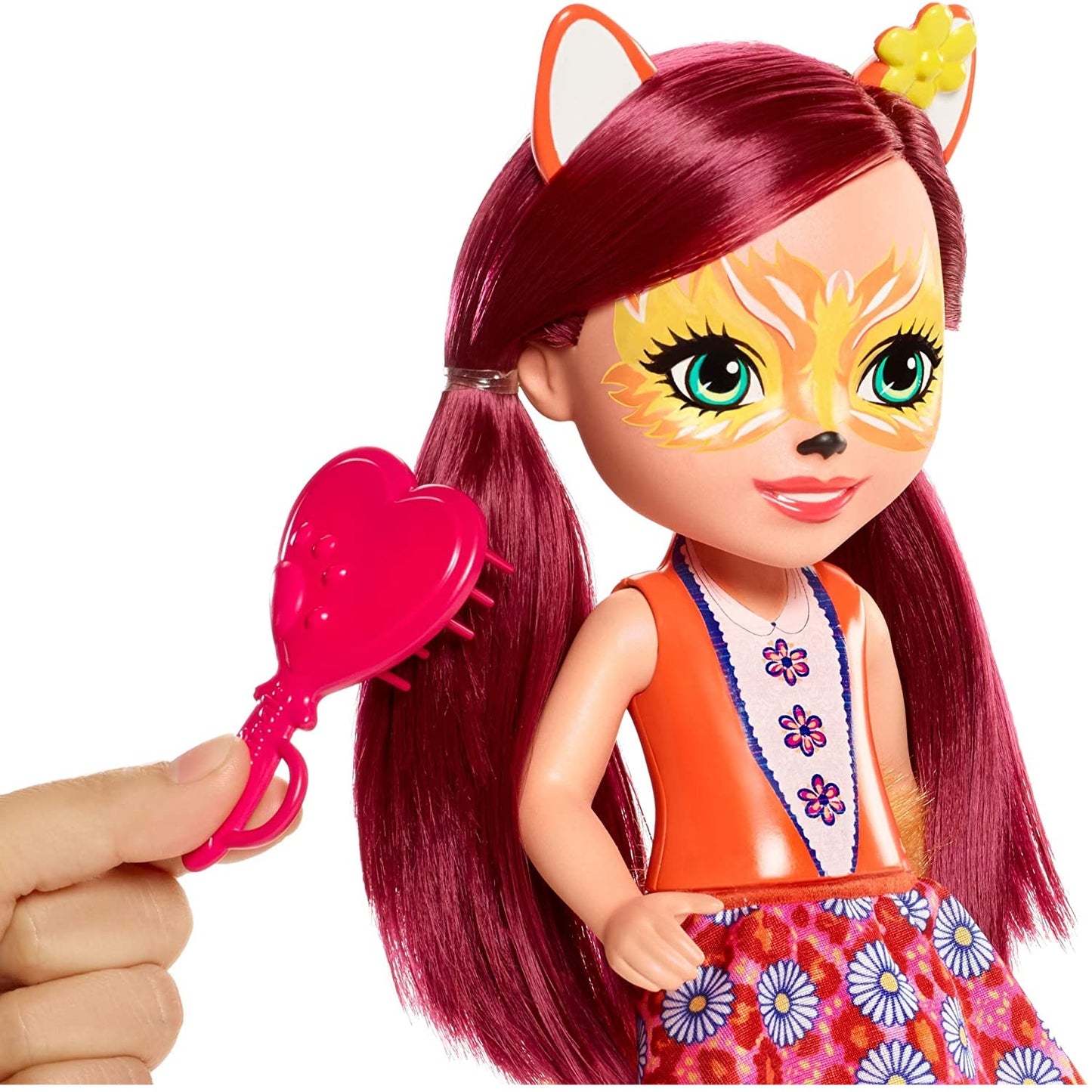 Barbie Enchantimals duża lalka+zwierz FRH53 FRH51