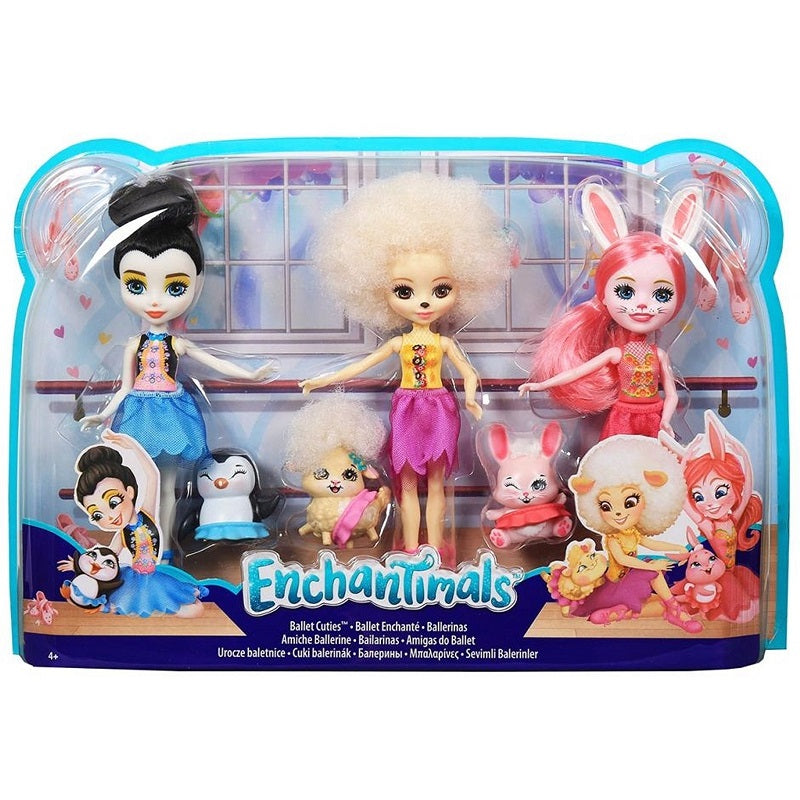 Barbie Enchantimals 3 lalki+ 3 zwierzątka FRH55 /4