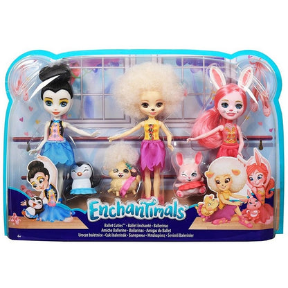 Barbie Enchantimals 3 lalki+ 3 zwierzątka FRH55 /4