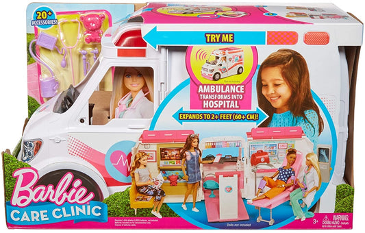 Barbie karetka mobilna św/dźw FRM19 /1